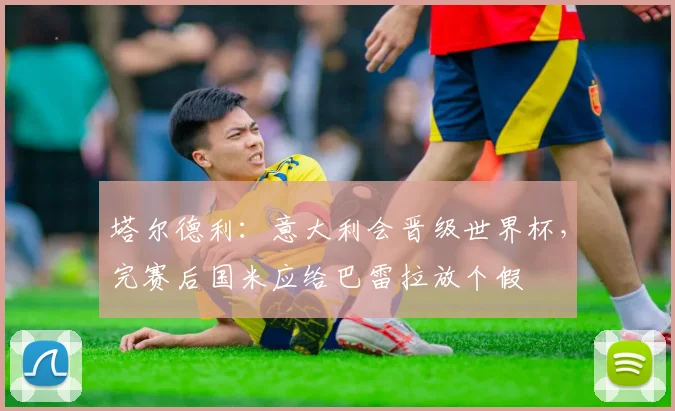 塔尔德利：意大利会晋级世界杯，完赛后国米应给巴雷拉放个假